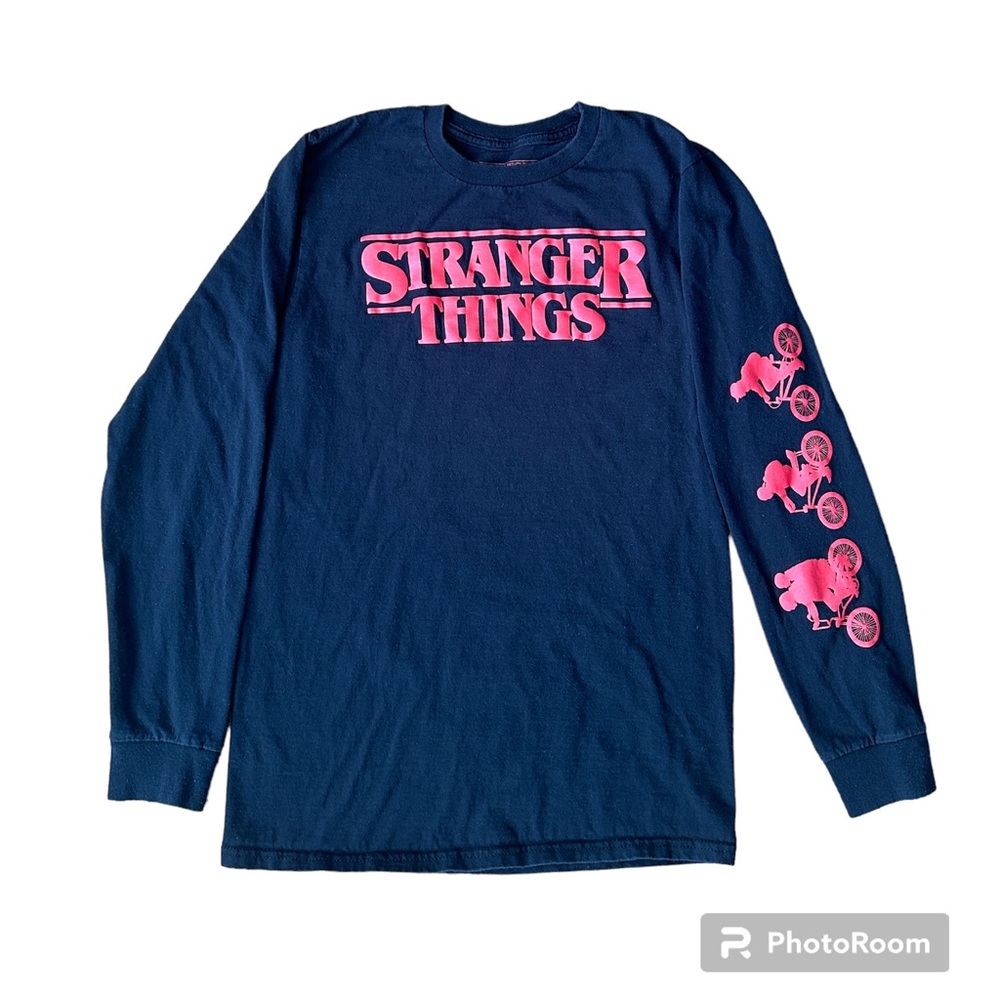 Stranger Things Long-Sleeve T-Shirt - Size S - HOST PICK
